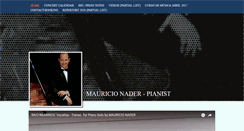 Desktop Screenshot of mauricionader.net